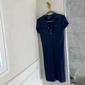 Ralph Lauren Sport Polo Dress, Navy Blue XS
